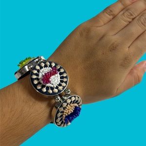 Chico Cicle Beaded Stretch‎ Bracelet One Size Vacay Bracelet One Size Fits